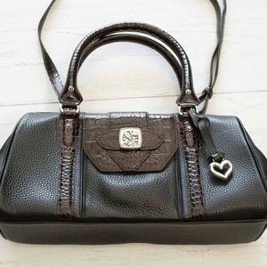 Brighton Irene "doctor's bag" Leather Handbag